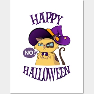 happy hallo-  NO! Posters and Art